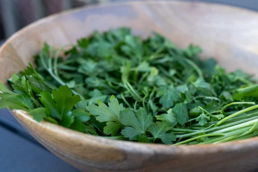 kitchen garden parsley